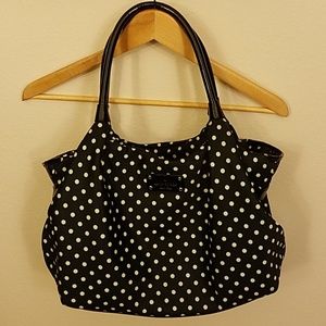 Kate Spade Polka Dot Stevie Nylon Bag Purse